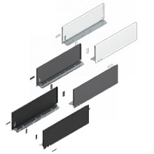 Legrabox ladezijde C, hoogte 193mm