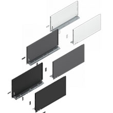 Legrabox ladezijde F, hoogte 257mm