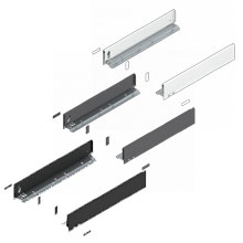 Legrabox ladezijde M, hoogte 106mm