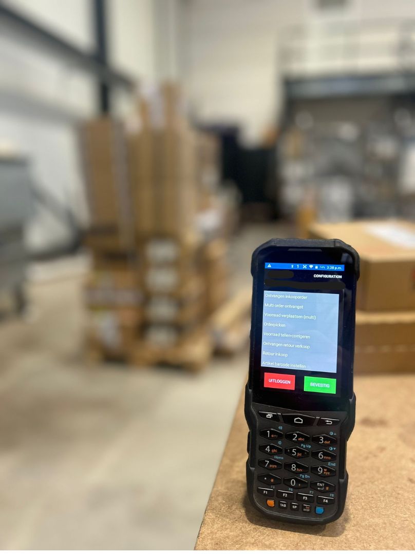 Een nieuw tijdperk van efficiëntie in ons magazijn bij J.Kisch&Zonen