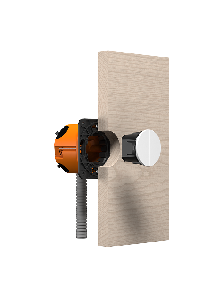Retrofit plaster ring