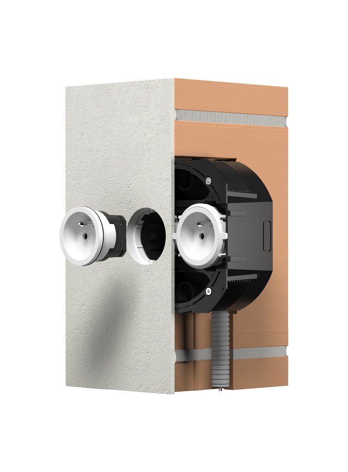 Retrofit plaster ring