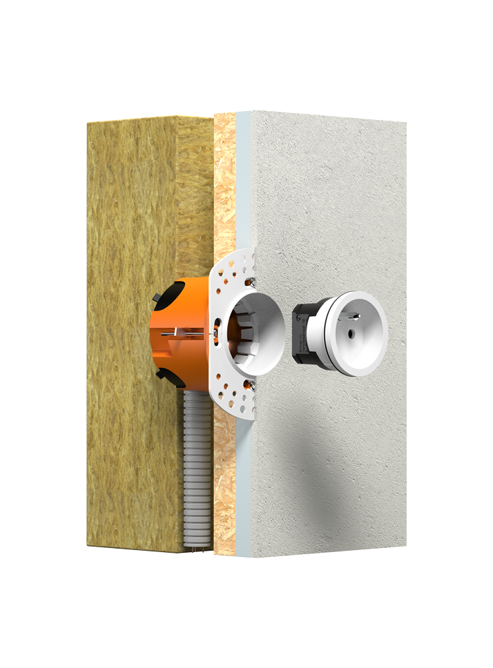 Retrofit plaster ring