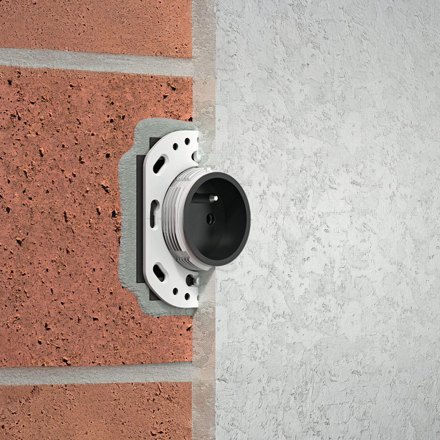 Rond plaster ring