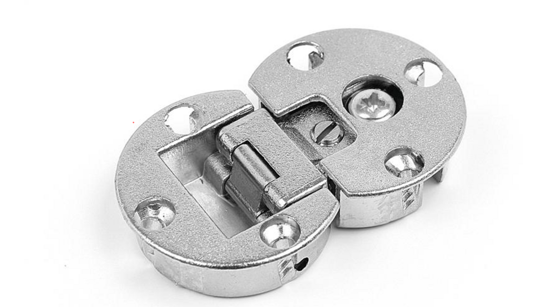 Klepscharnier 35x12mm vernikkeld