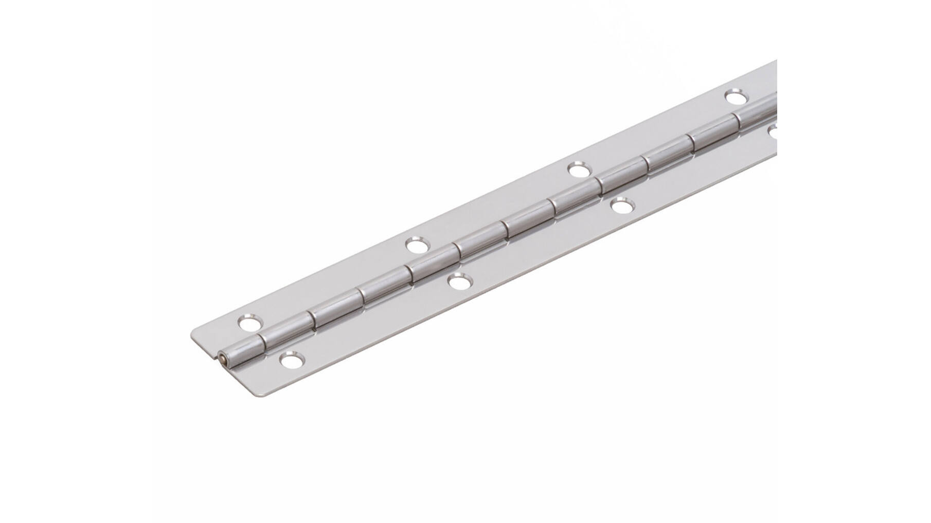 Pianoscharnier RVS 38mm breed, lengte 600mm, 3.5mm dik