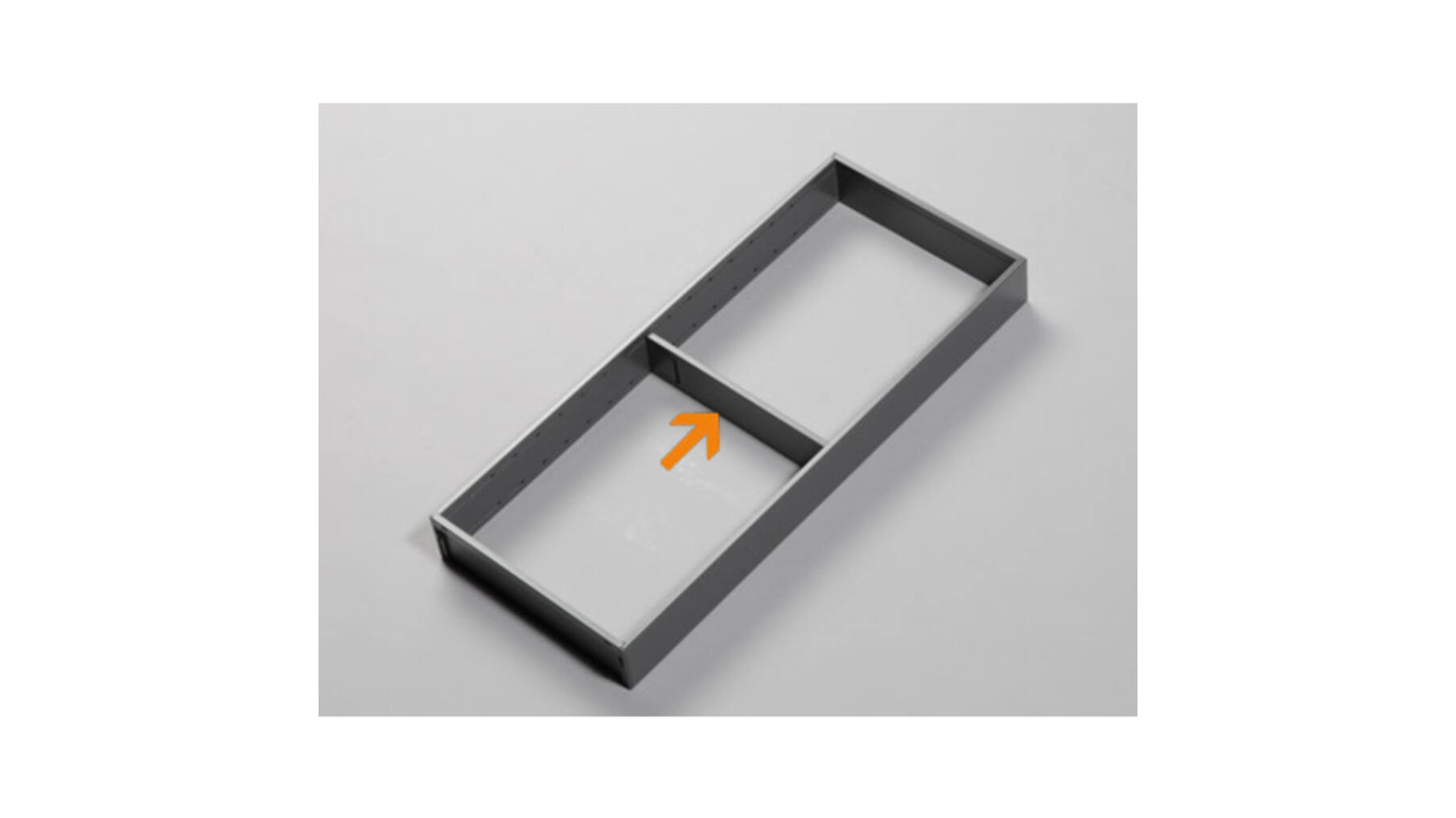 Verdeelstuk voor vakindeling LEGRABOX B 200 mm, D = 50 cm