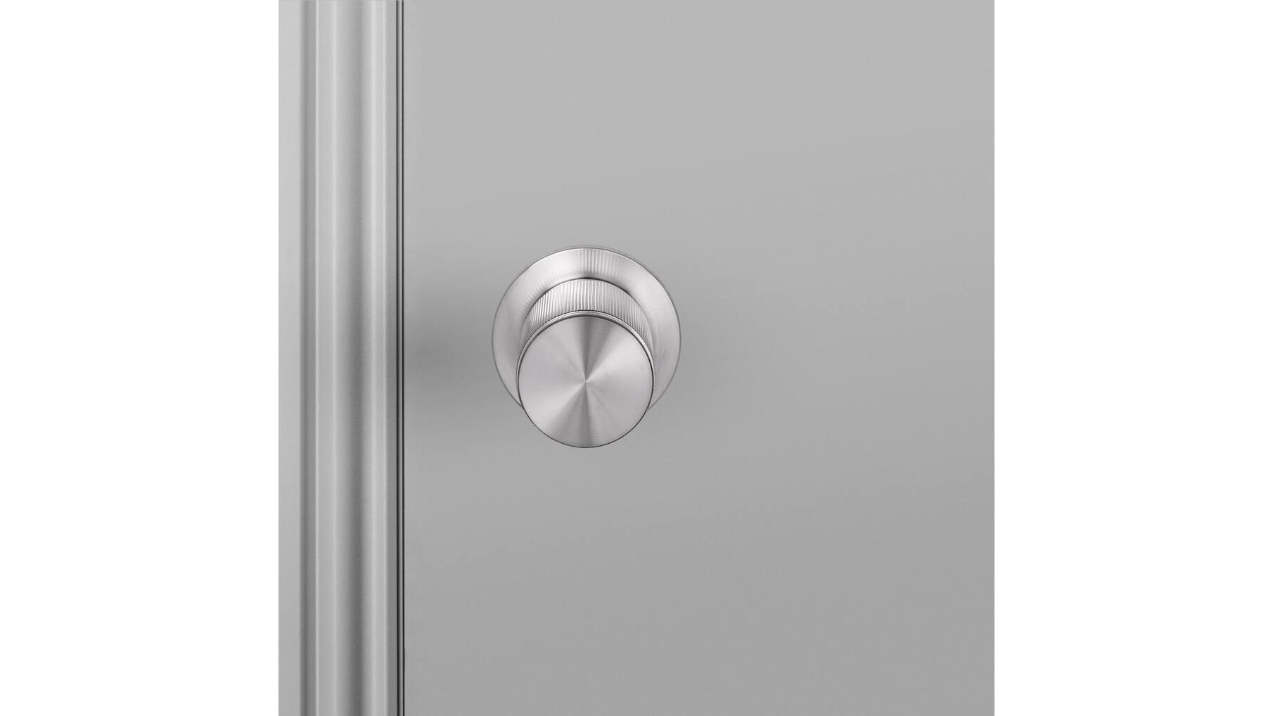 Door Knob Set/Linear/Steel