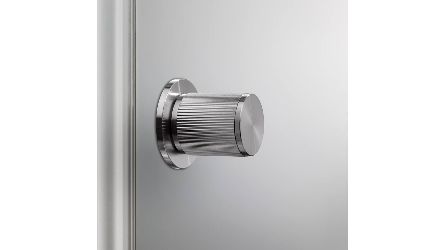 Door Knob Set/Linear/Steel