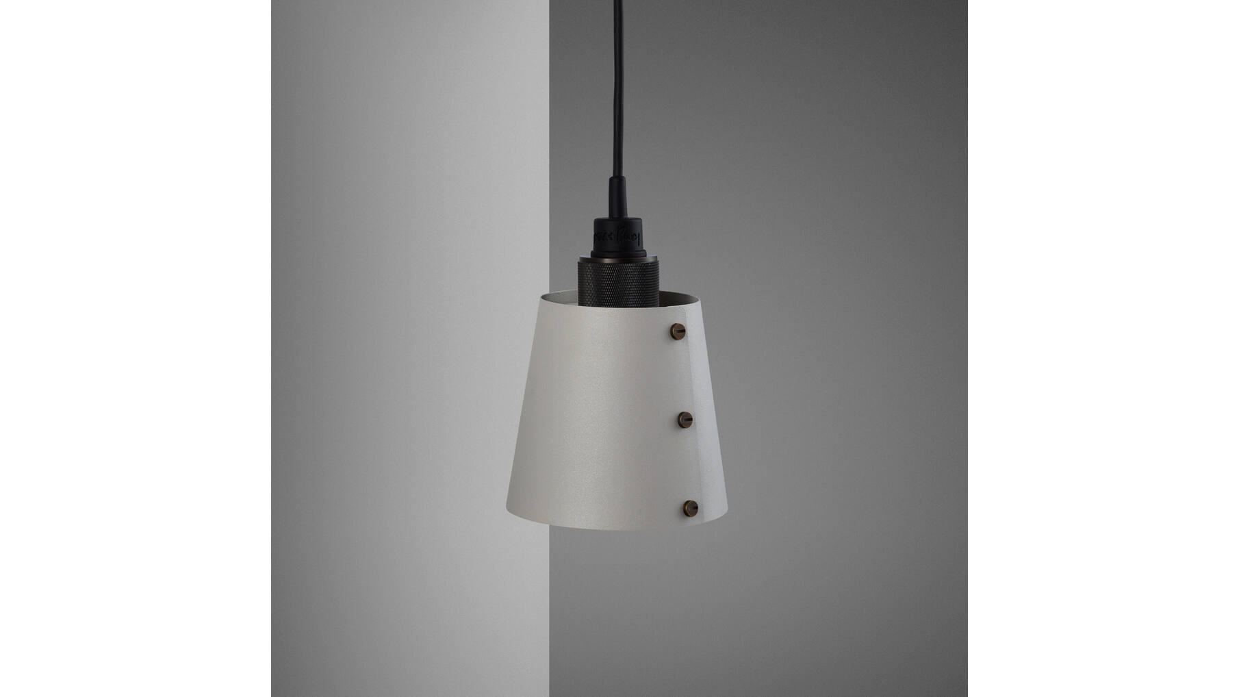 Hooked Wall Small Stone/Smoked Bronze