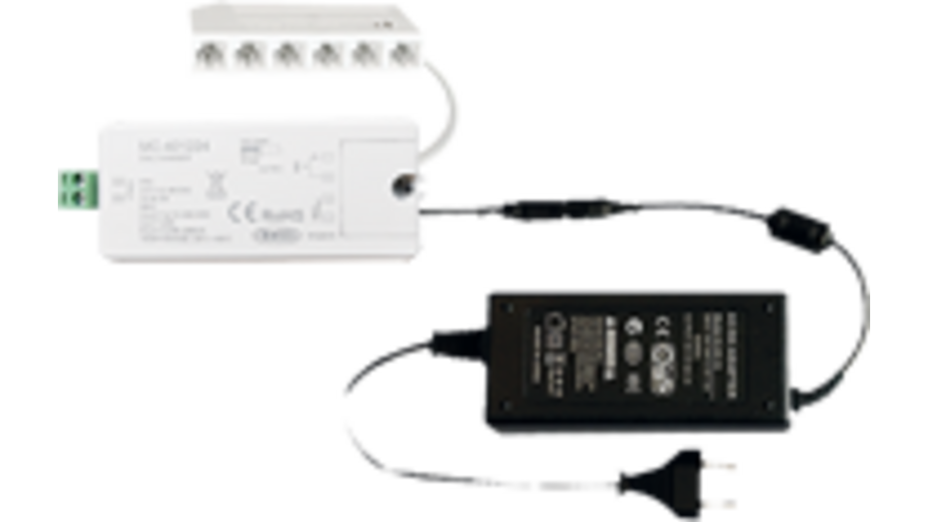 Dali ontvanger 6 voudig Micro24 verdeler+ Driver 24V/60W