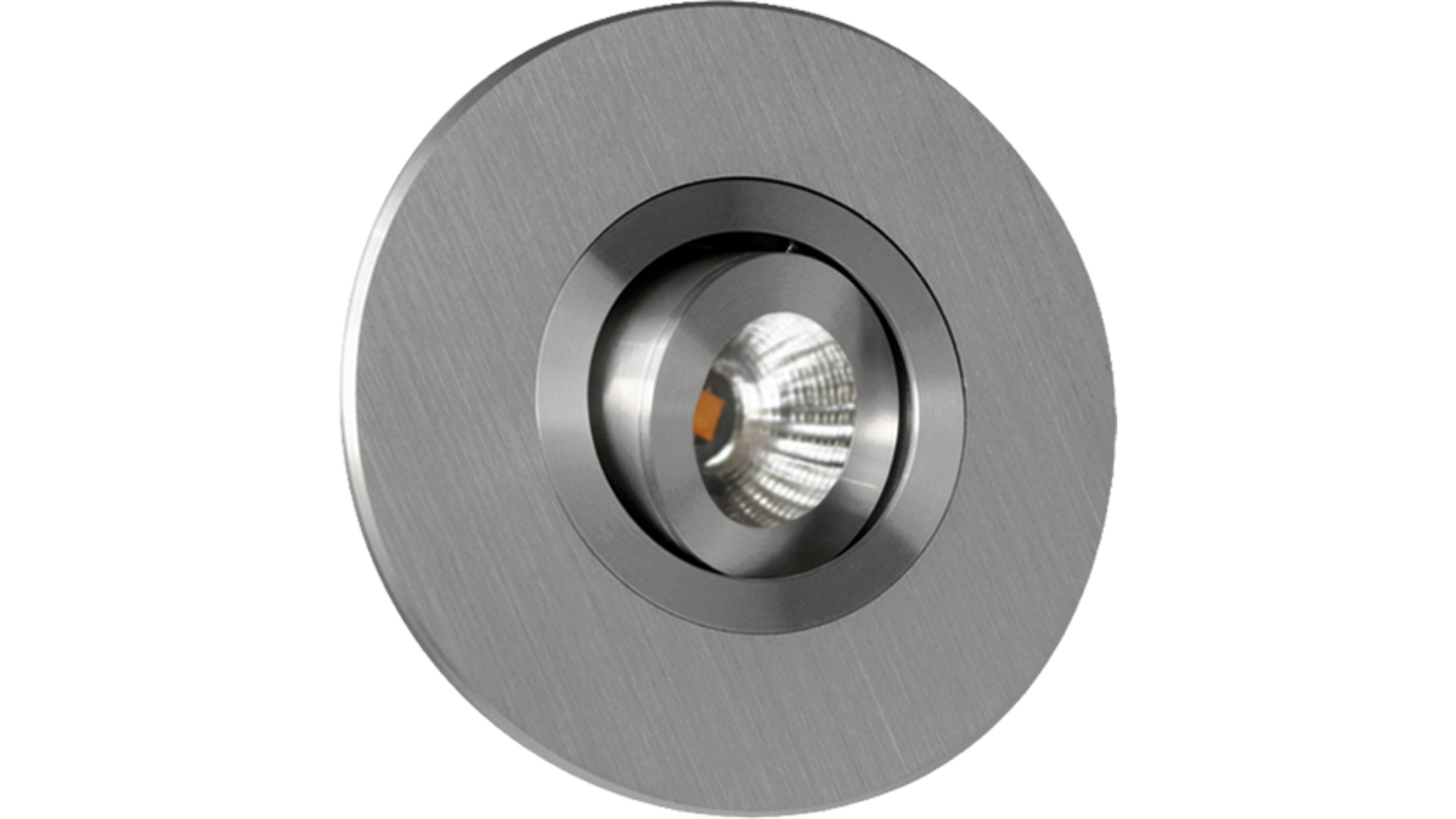 Losse spot Monza COB inbouw rond ALU kantelbaar 2700K