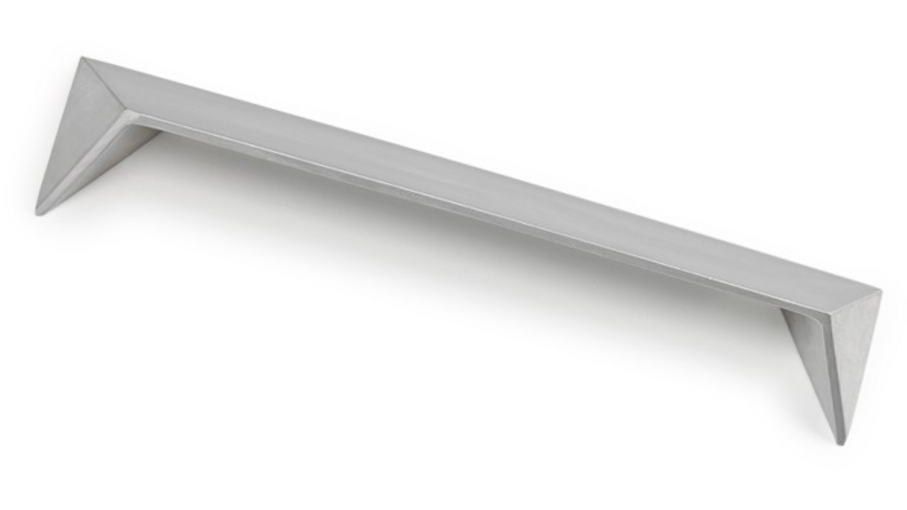 Greep POST mat chroom 149x31x20mm, hartmaat 128mm