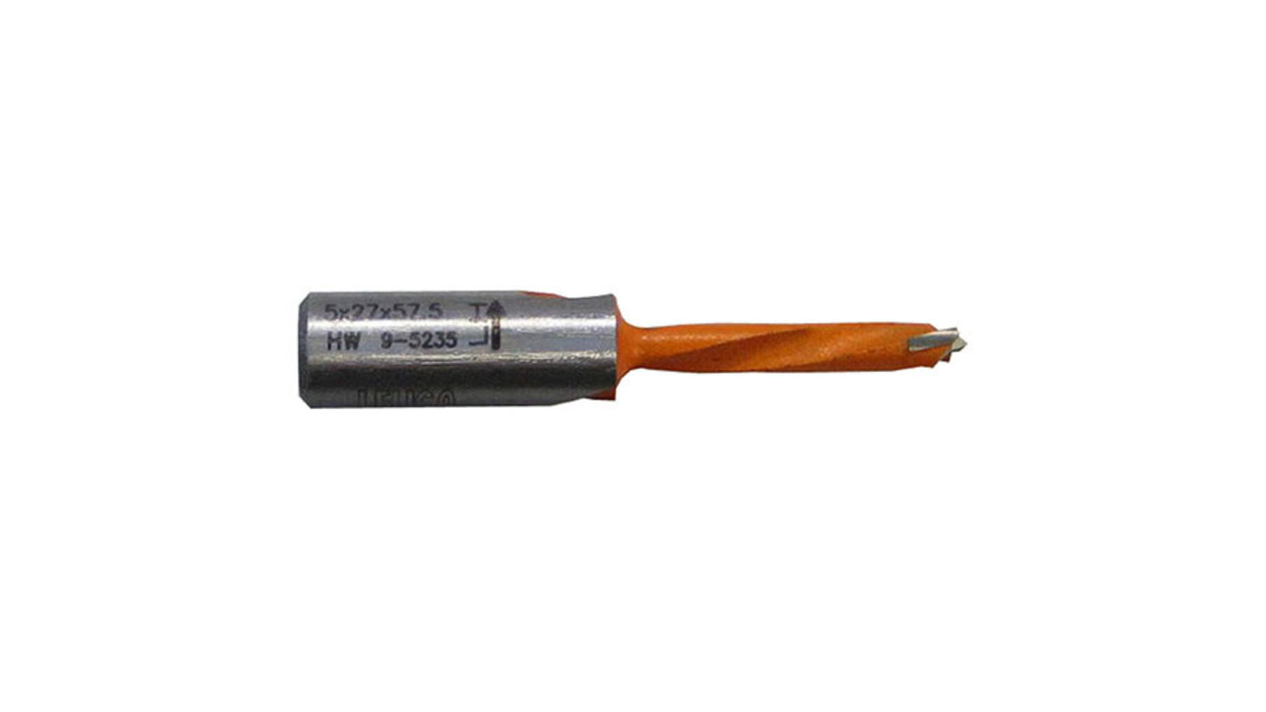 HM-Boor 5x57mm links, rood