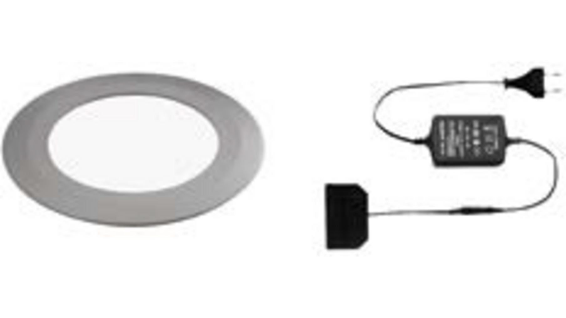 2x Date Edelstaal Look 12V + Driver 12W