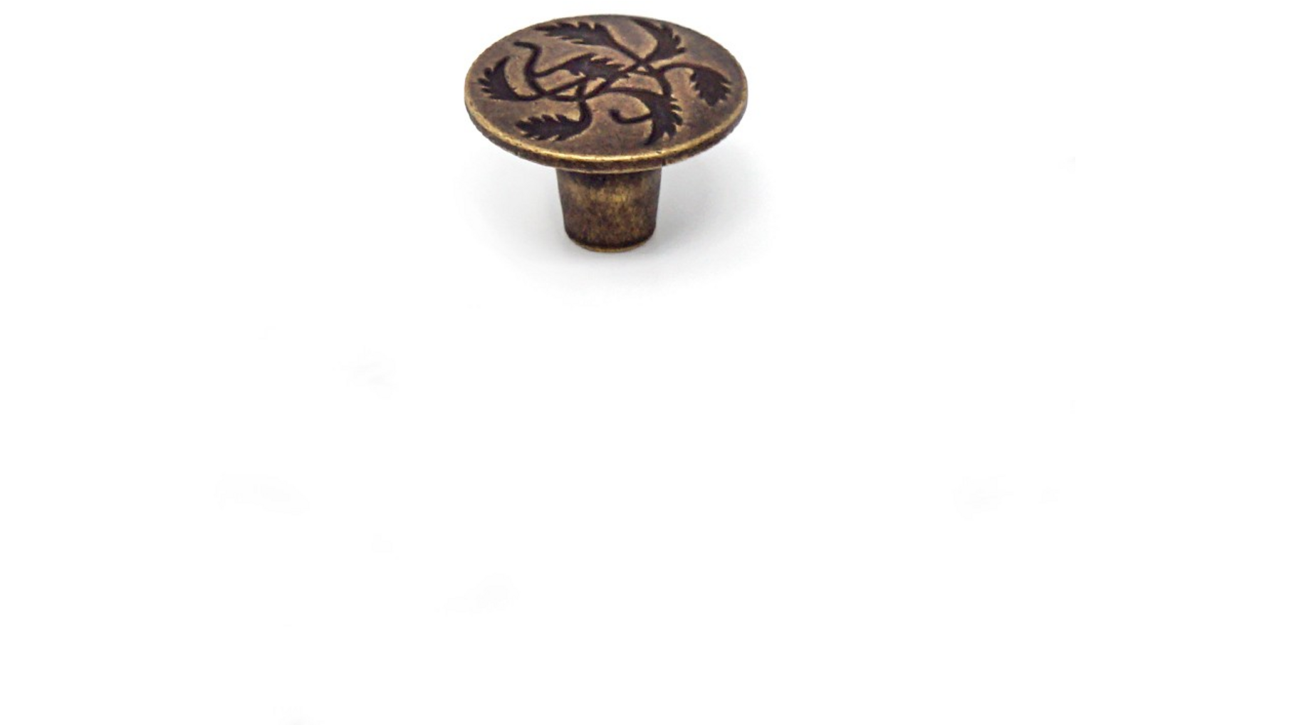 Knop PROVENCE antiek messing 36mm