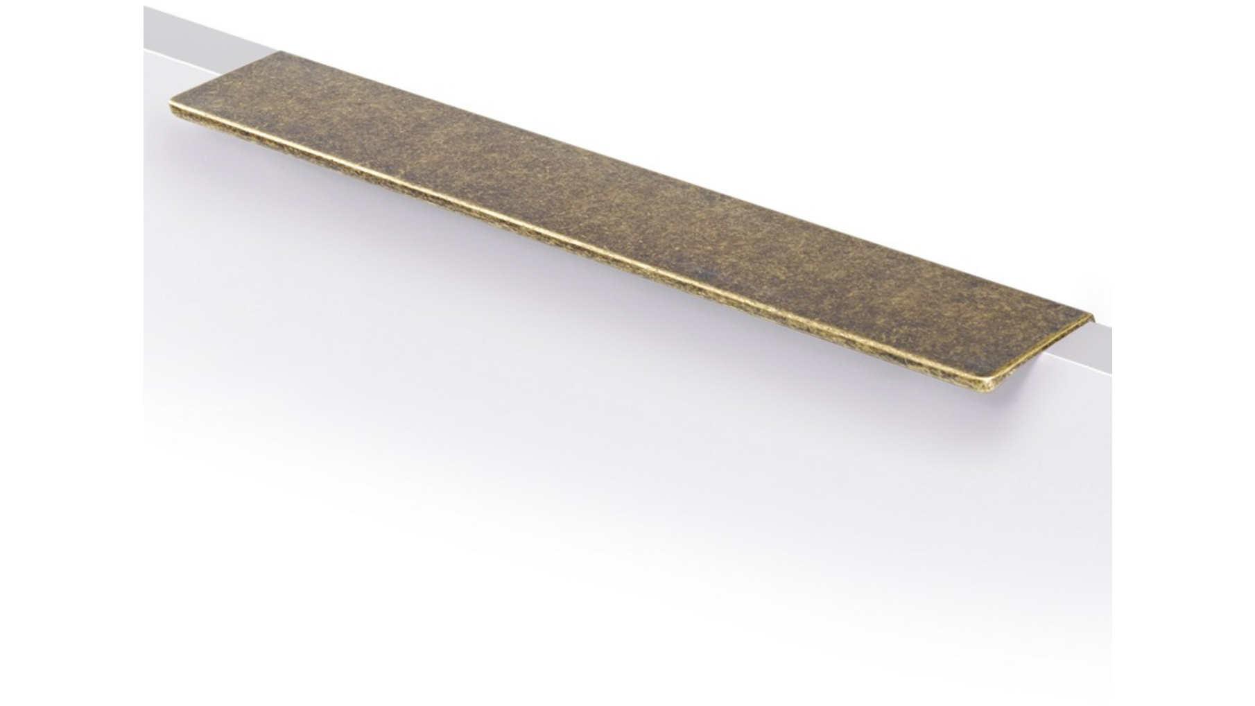 Greep SYNTHESIS antiek messing 71x44x24, hartmaat 32mm