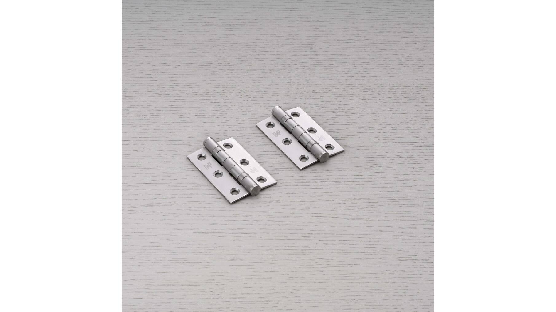 Hinge/76 X 51 X 2 Mm (3 X 2 Inch)/Set Of 2/Steel