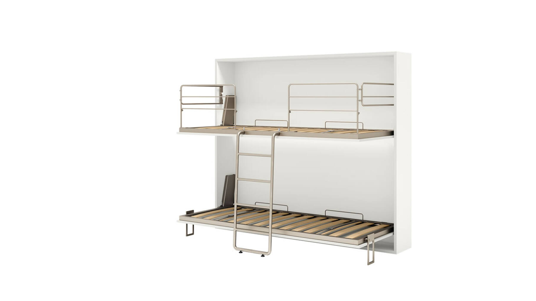 Boven-opklapbed UPPER1 horizontaal - frame 82 x 202cm