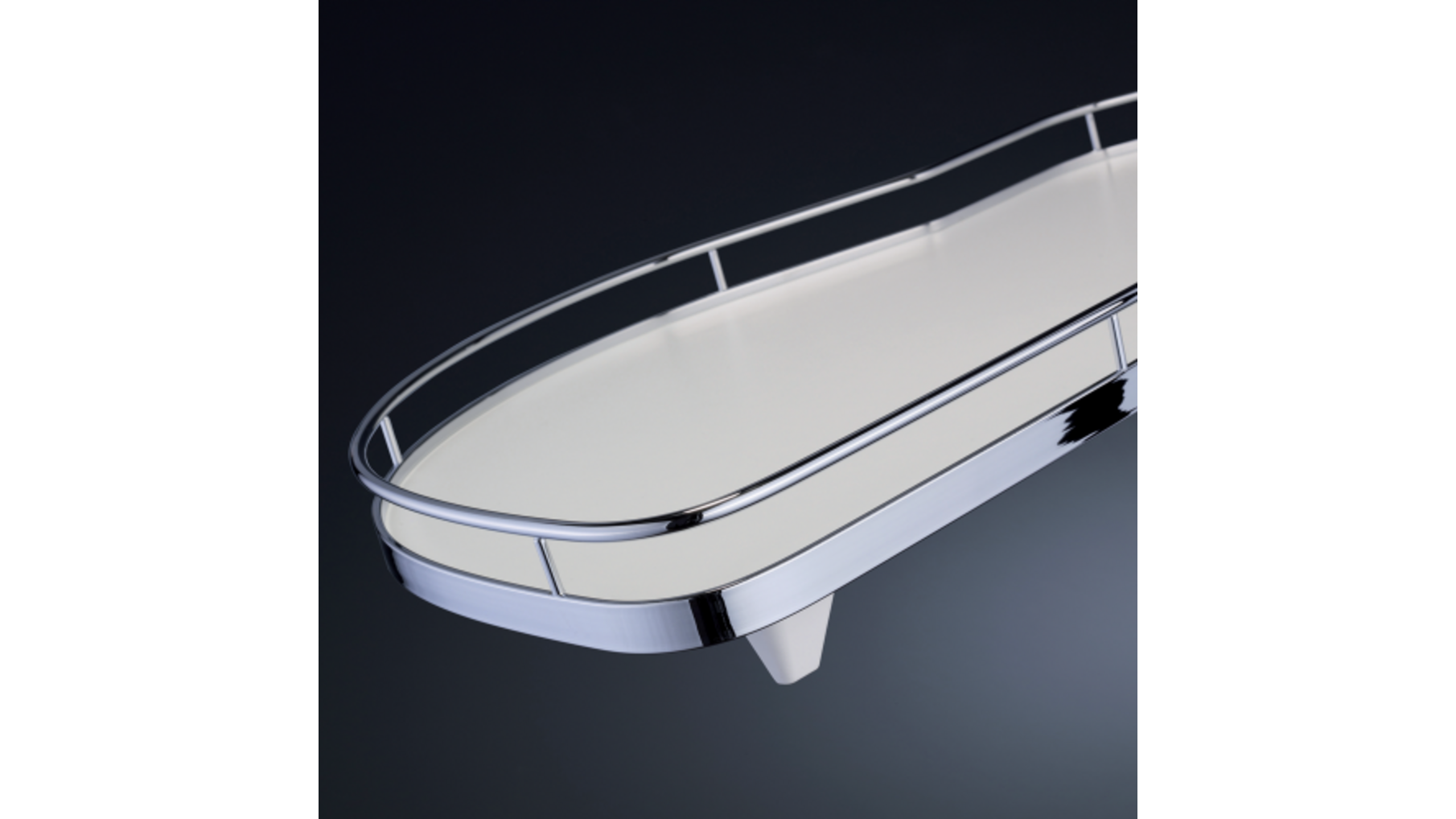 Lemans II ARENA CLASSIC links deur 500mm wit/chr. soft close