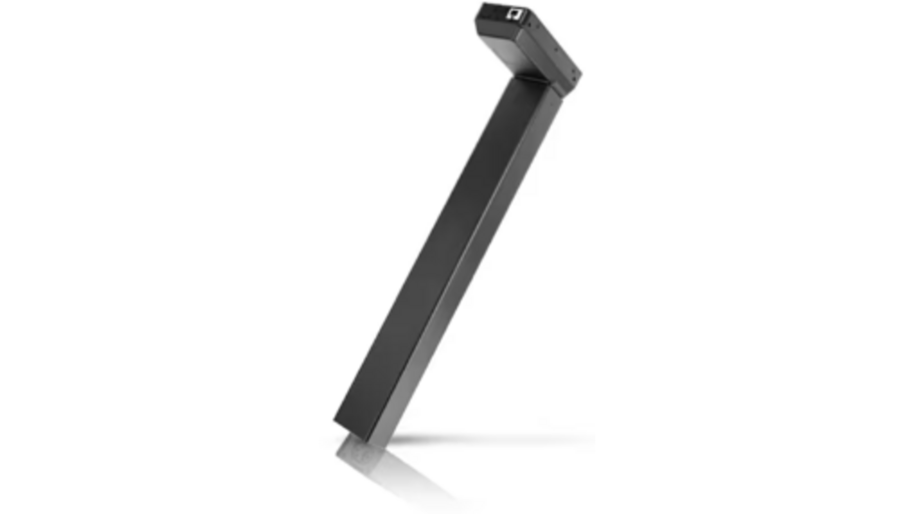 Hefkolom DL5 zwart RAL9005, inclusief bracket.