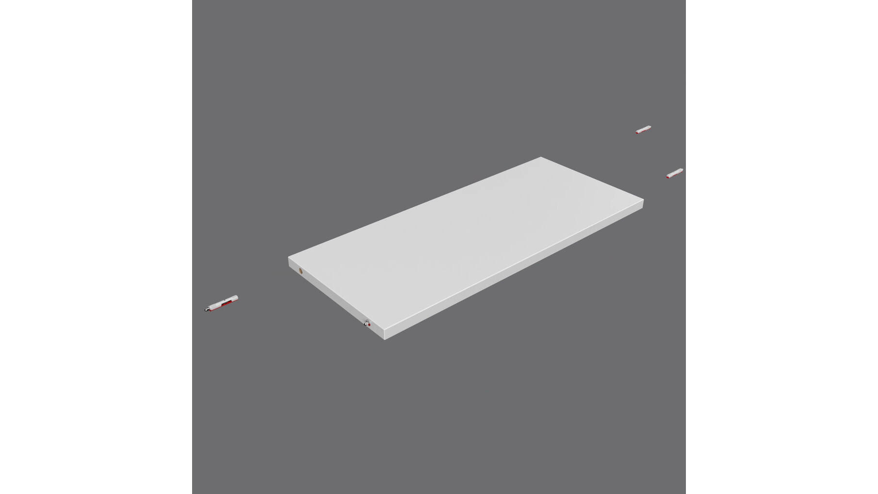 Plankdrager Lara-Sofia stift 3mm, boring 8x45mm