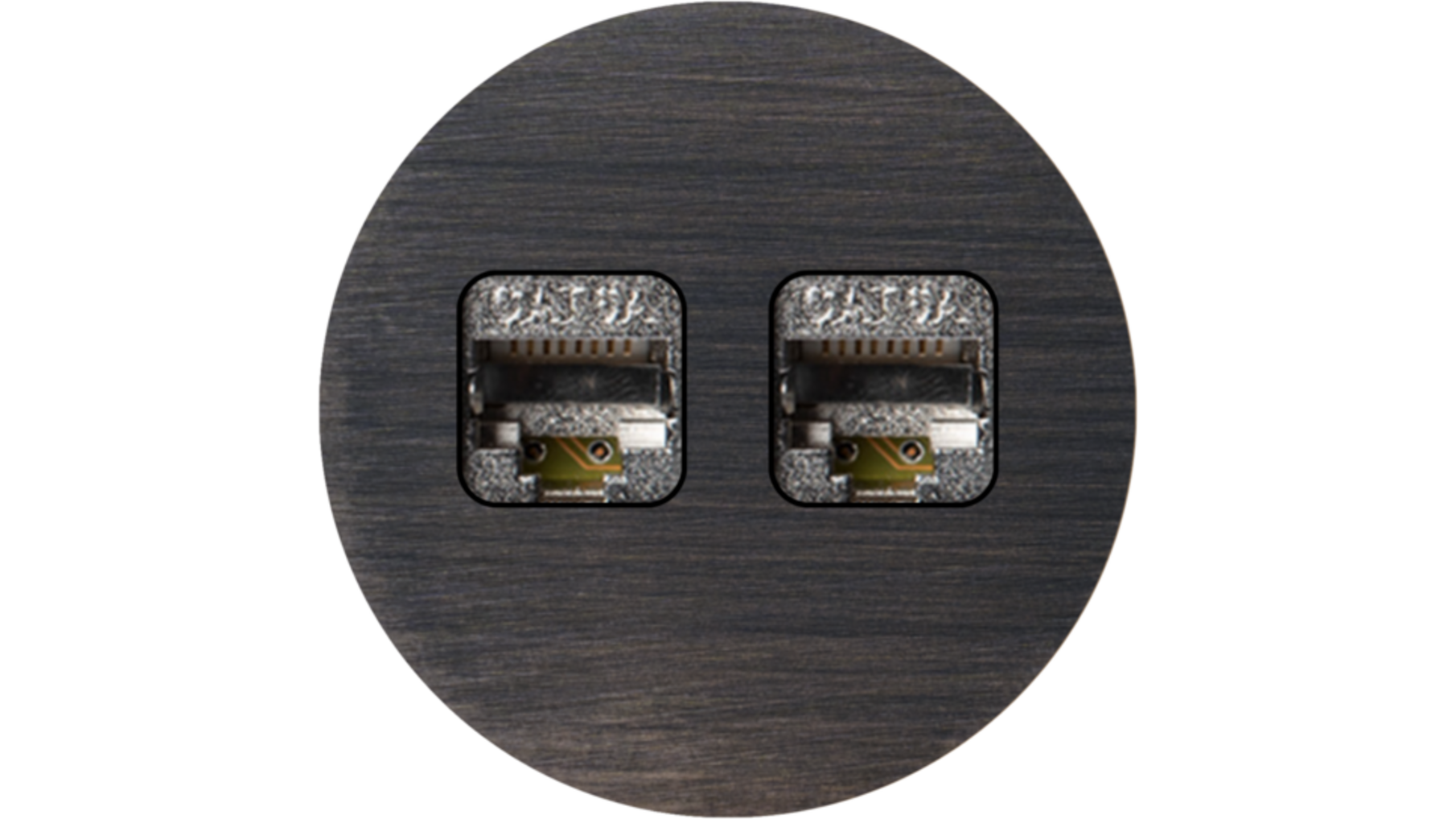 Rond 2.0 Multifit Data port  2 Keystones- s. trim - de fusil