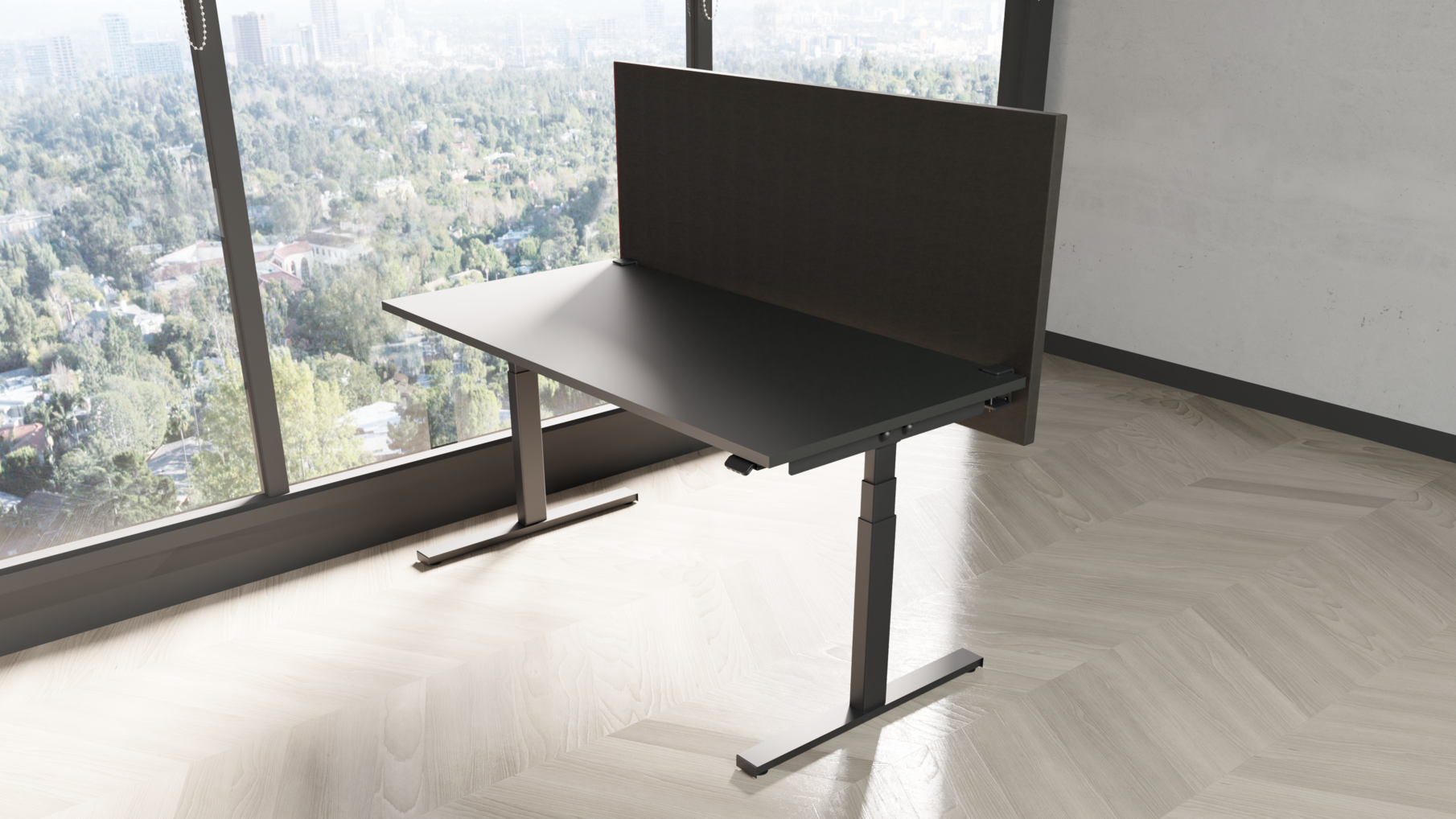 Akoestische voorzet wand 1400x600x40 Avoca