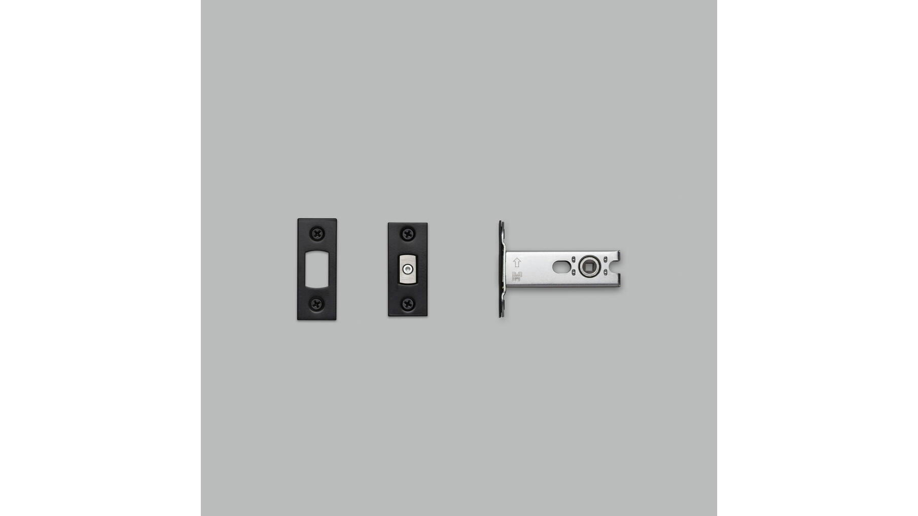 Deadbolt Latch/For Thumbturn Lock/57Mm Backset/Black