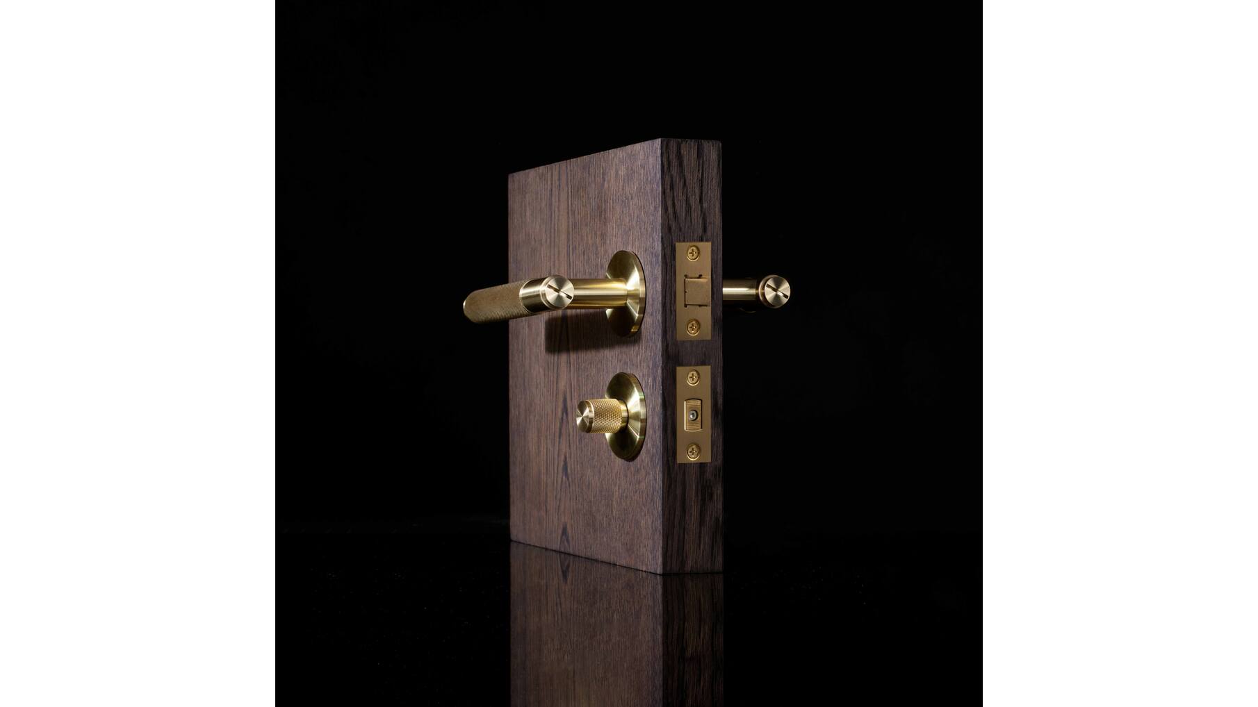 Deadbolt Latch/For Thumbturn Lock/57Mm Backset/Black