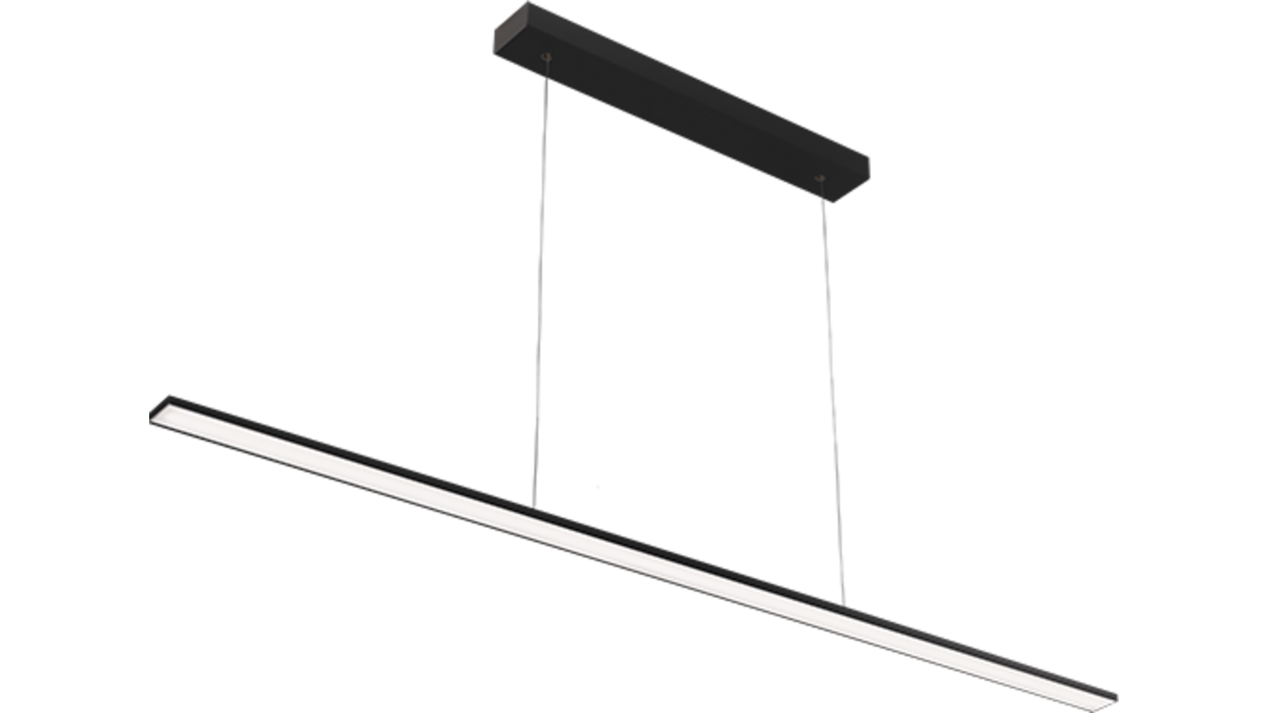 Pendy D-Motion mat zwart 1200mm, instelbare kleur 2700K-4000