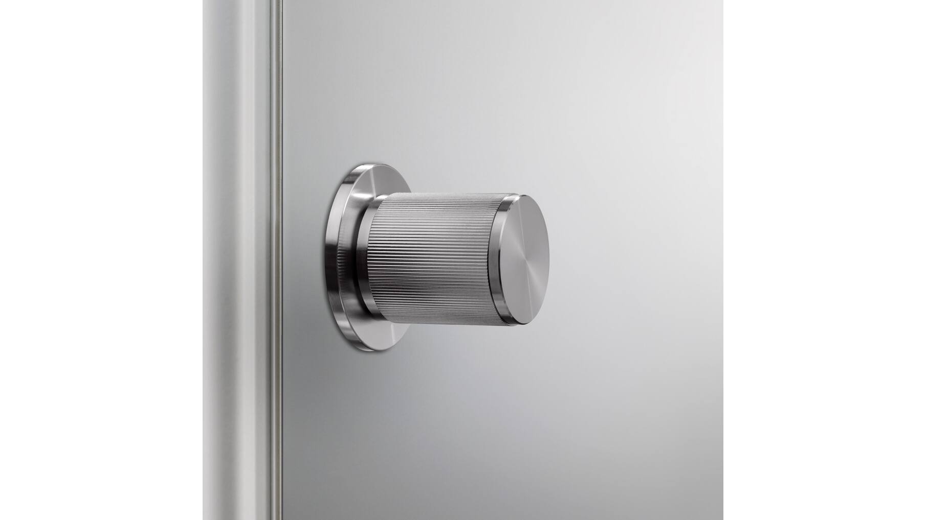 Fixed Door Knob/Single-Sided/Linear/Steel