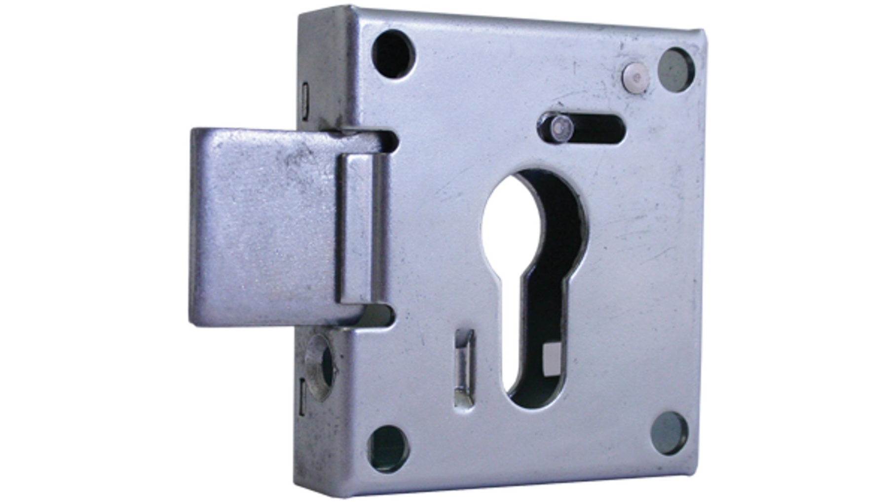 Oplegslot voor PZ cilinder DIN links, penmaat 30mm