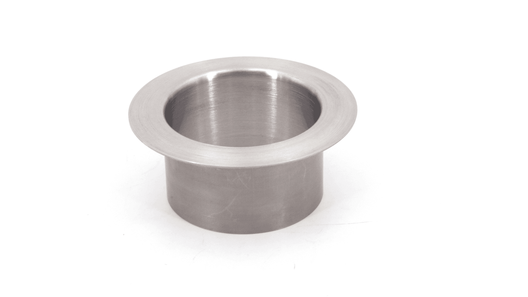Afvaldoorlaat rond RVS mat, boormaat 58mm, geen deksel
