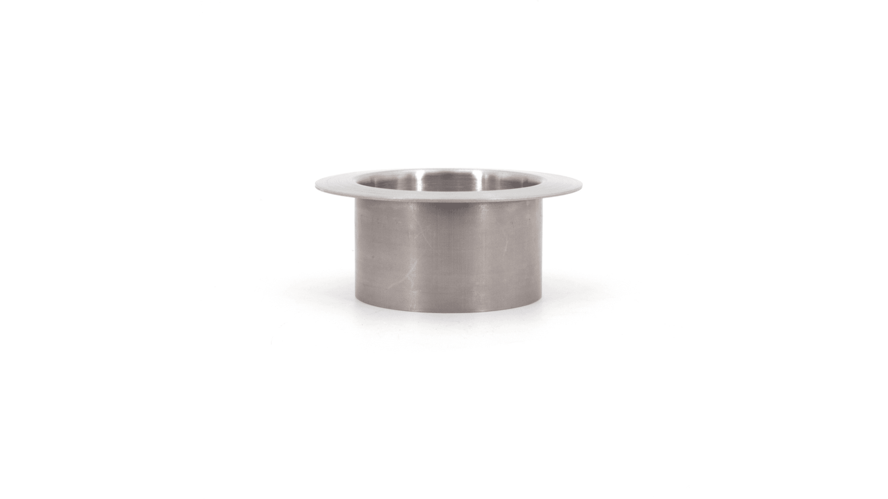Afvaldoorlaat rond RVS mat, boormaat 58mm, geen deksel