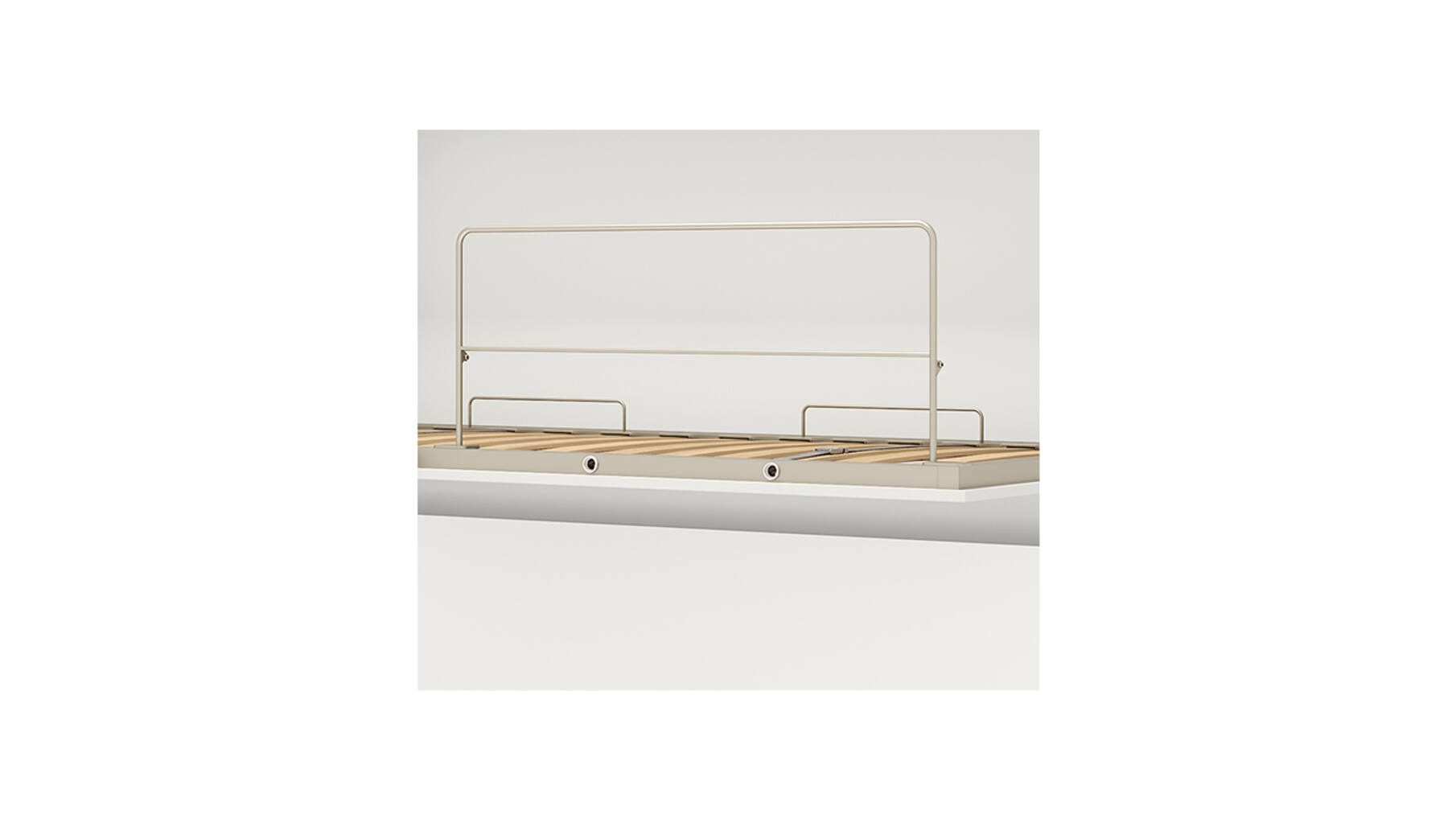 Boven-opklapbed UPPER horizontaal - frame 92 x 202cm
