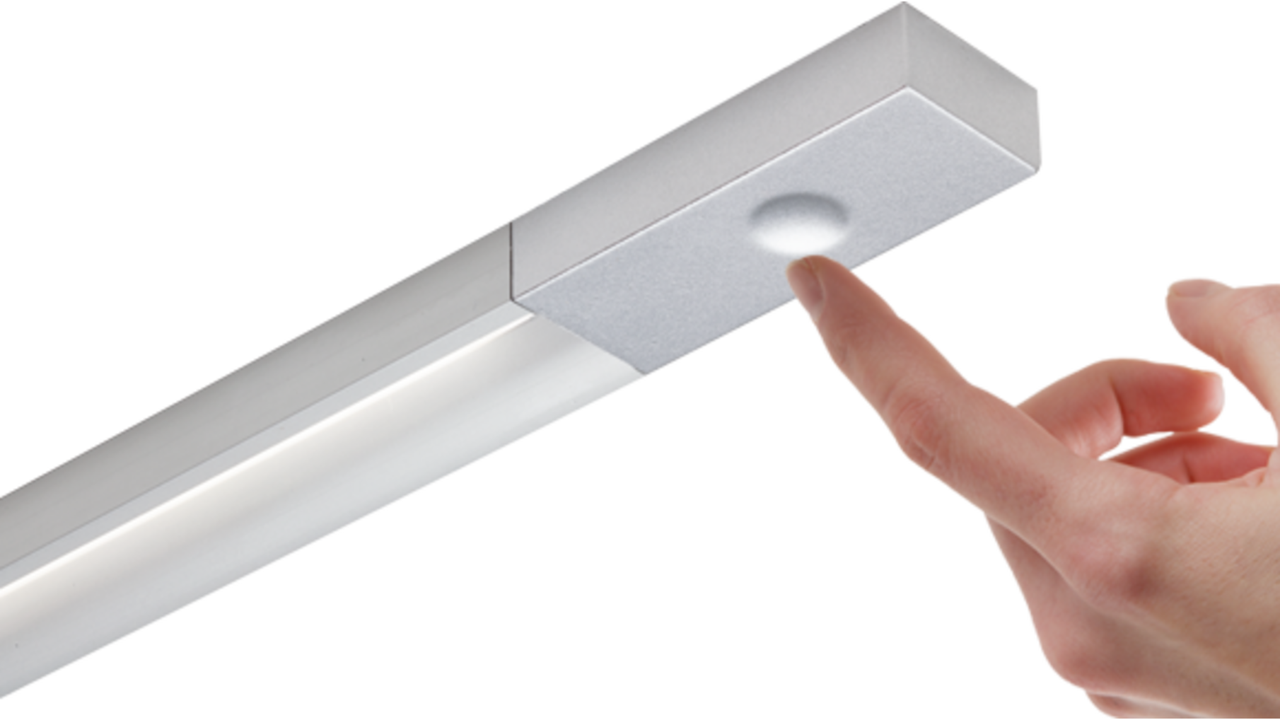 Blade aluminium TouchDimmer links Lengte: