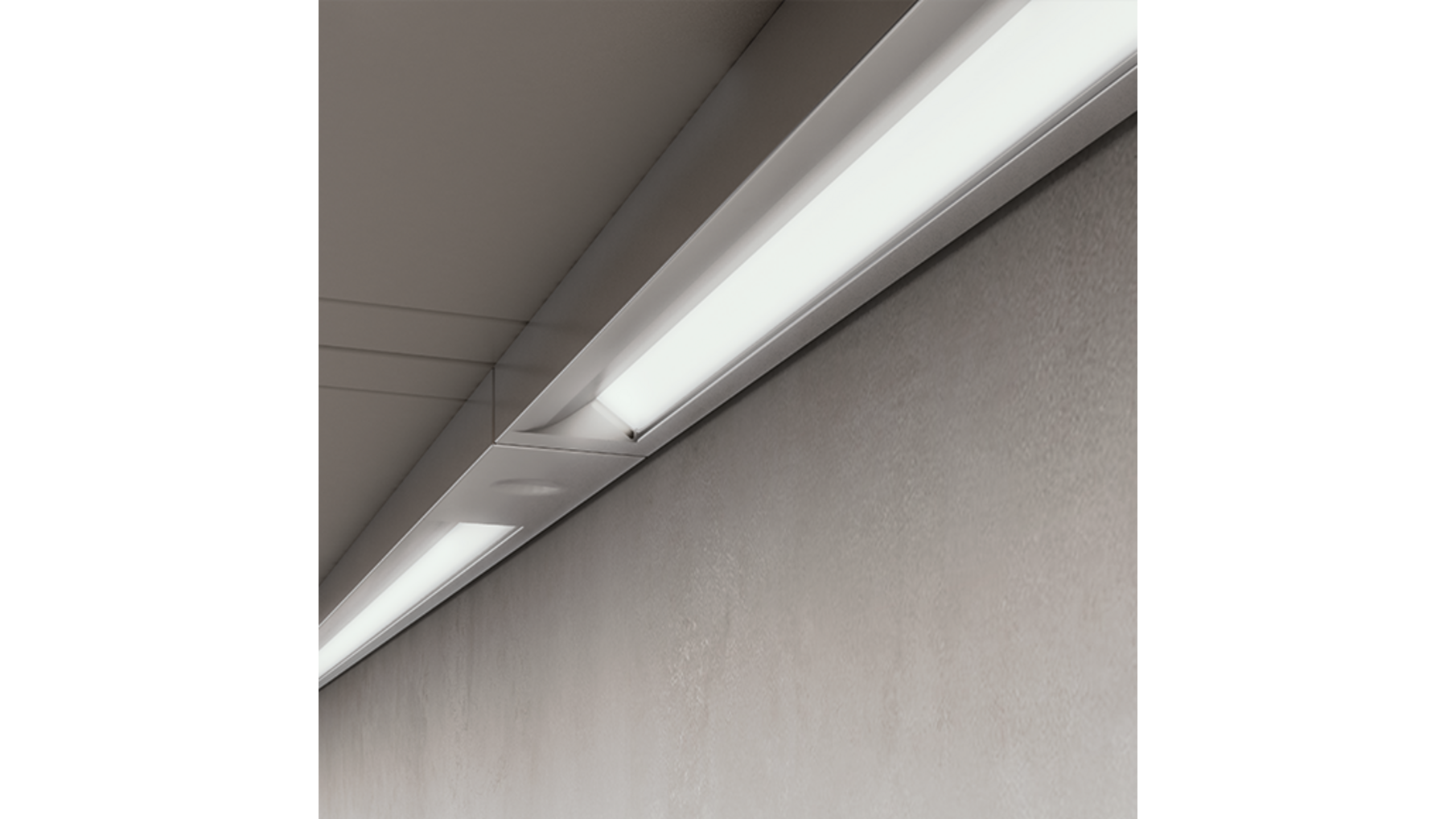 Blade aluminium TouchDimmer links Lengte:
