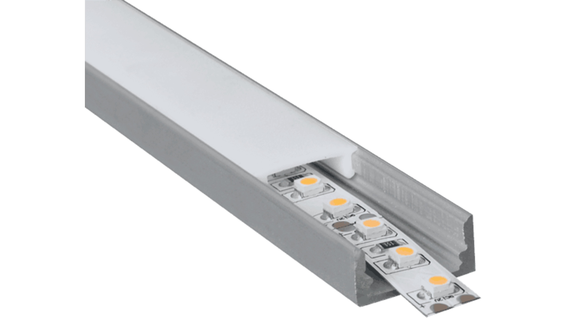 MC07 aluminium 24V Lengte: