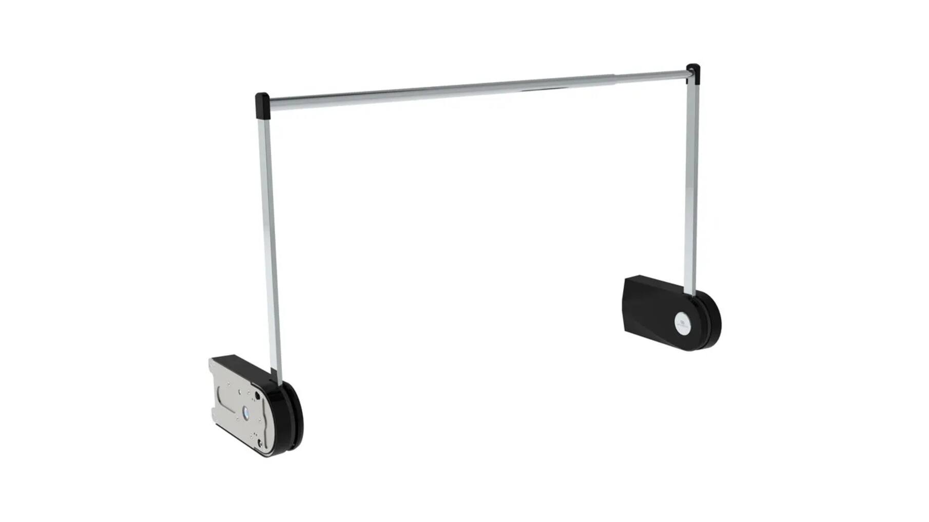 Kledinglift elektrisch zwart-daalt 70cm-kast 60-90cm breed