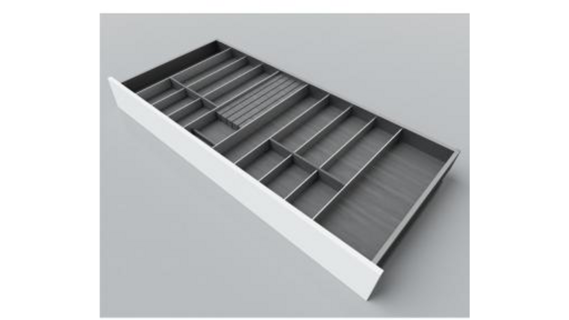 Bestekindeling houtdecorvoor LEGRABOXC1000-1200, D 55cm,