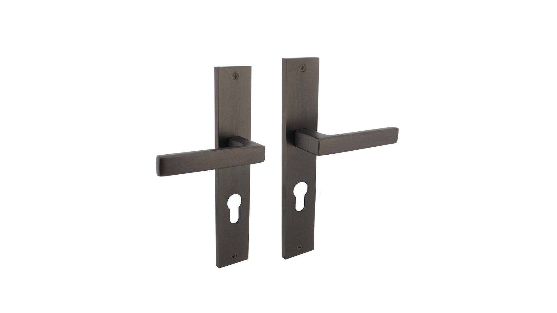 Deurkruk Hera op schild 245x45 mm PCgat 72mm