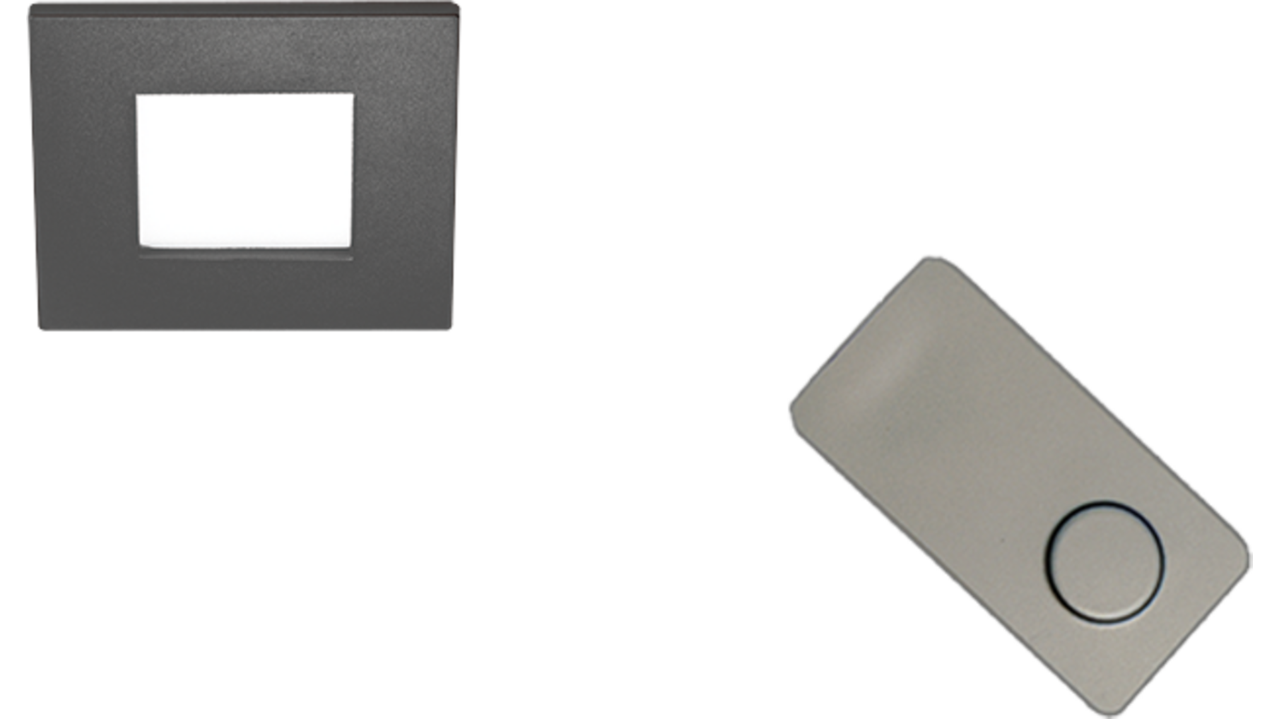 1x Quadrum mat zwart 12V + Mini Jolly + Mini pulsdimmer
