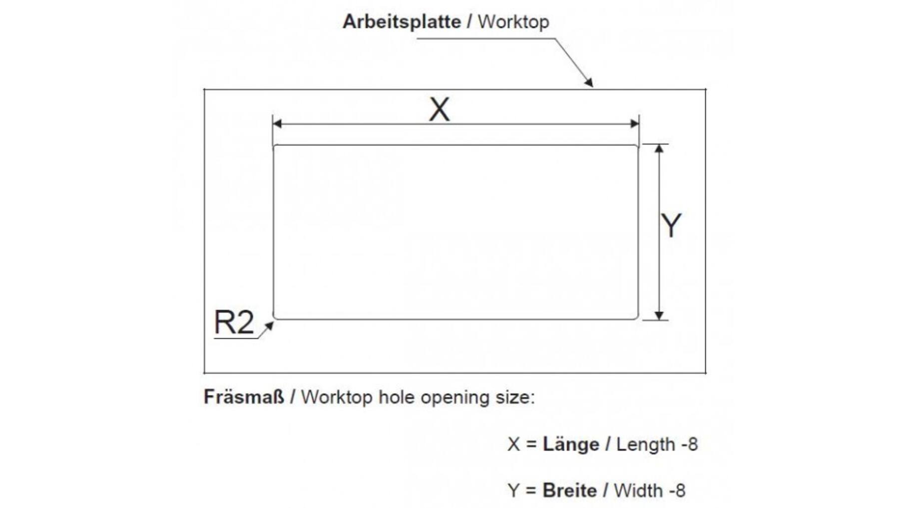 Kabeldoorvoer met halve maan borstel 80x80mm aluminium