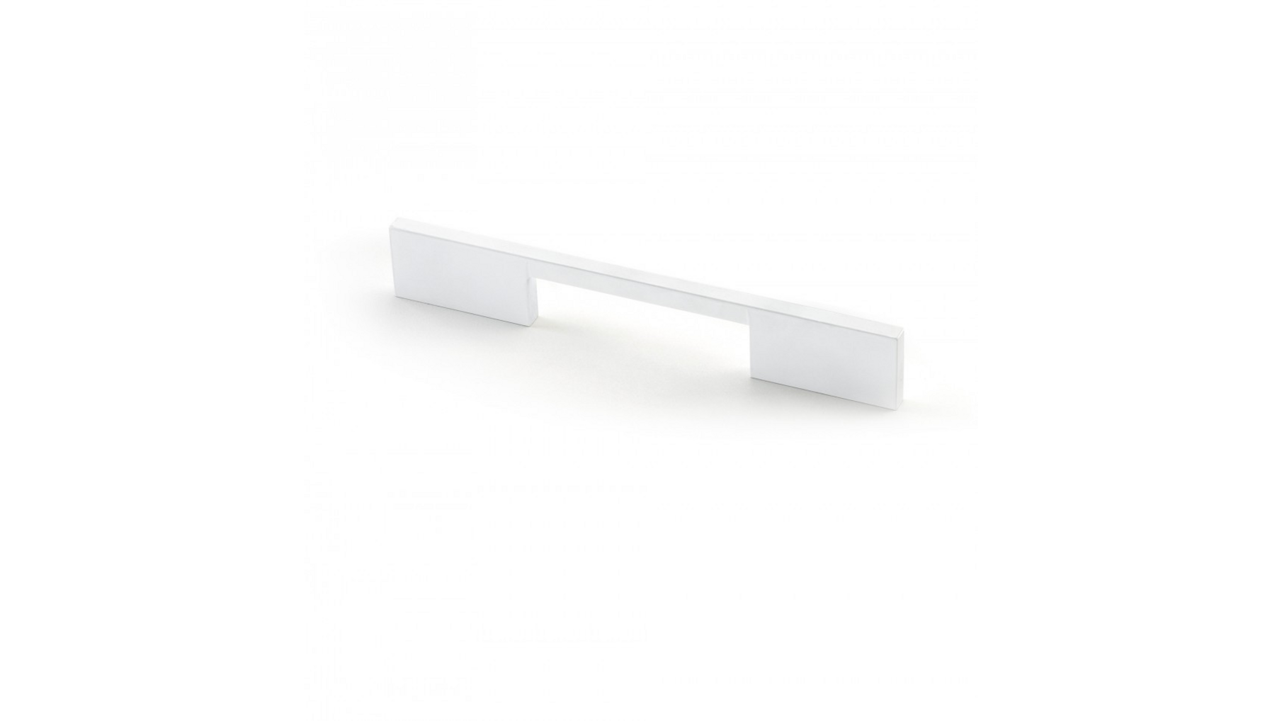 Greep I-SPAZIO mat wit 260x8x32mm, hartmaat 192mm