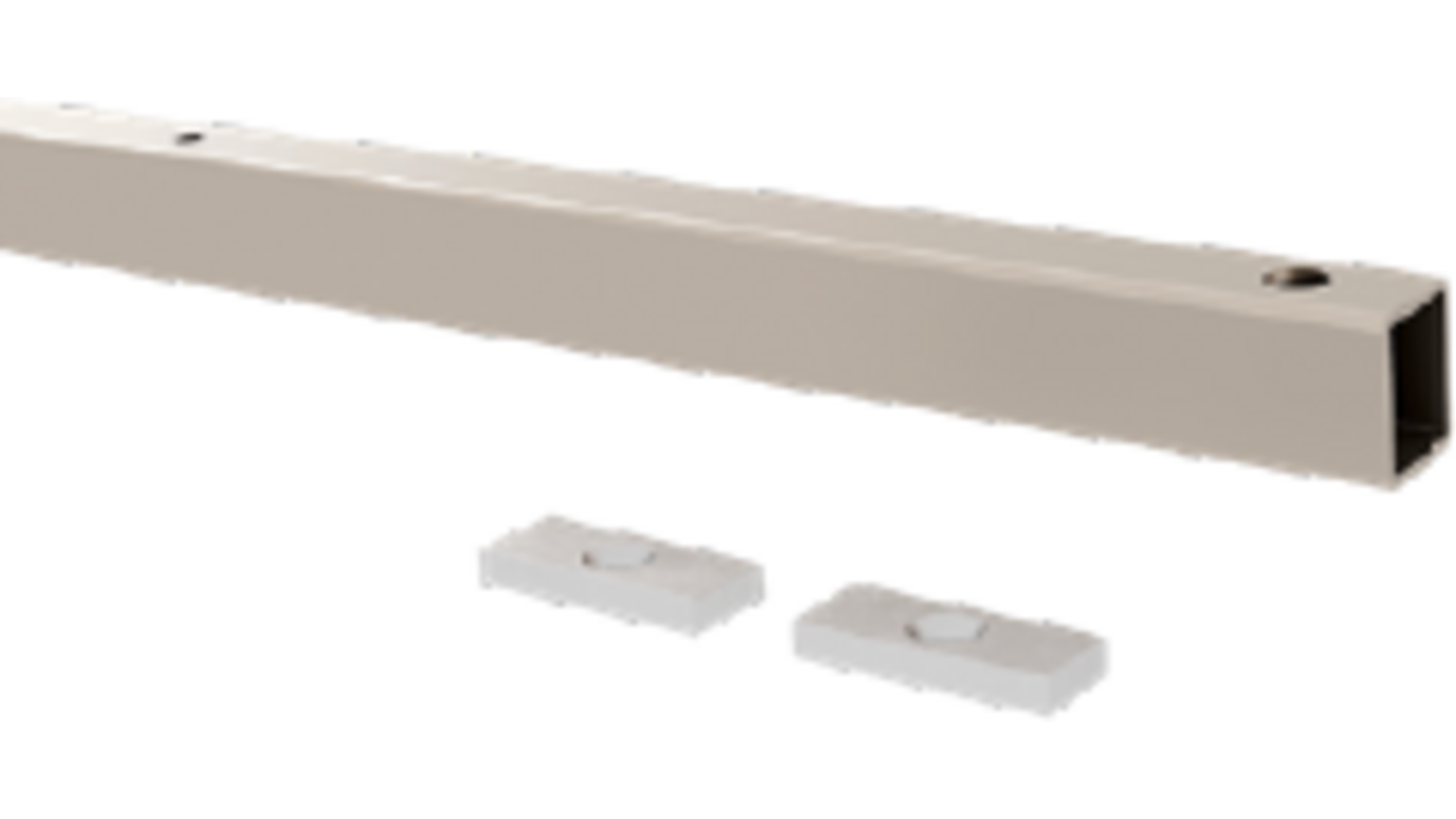 Metalen strip met magneet