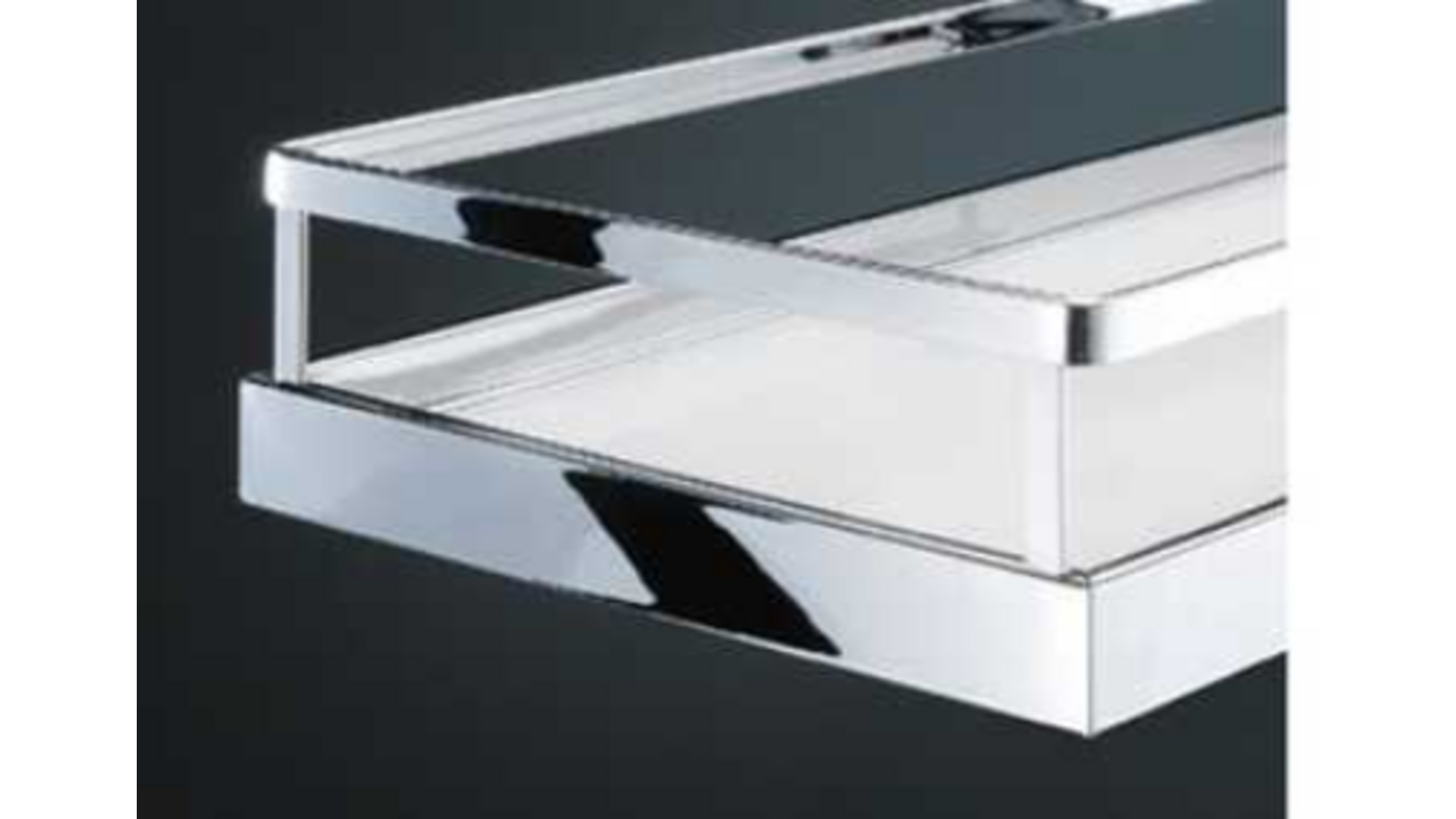 Inhangbodem Arena Style voor Tandem II - chroom