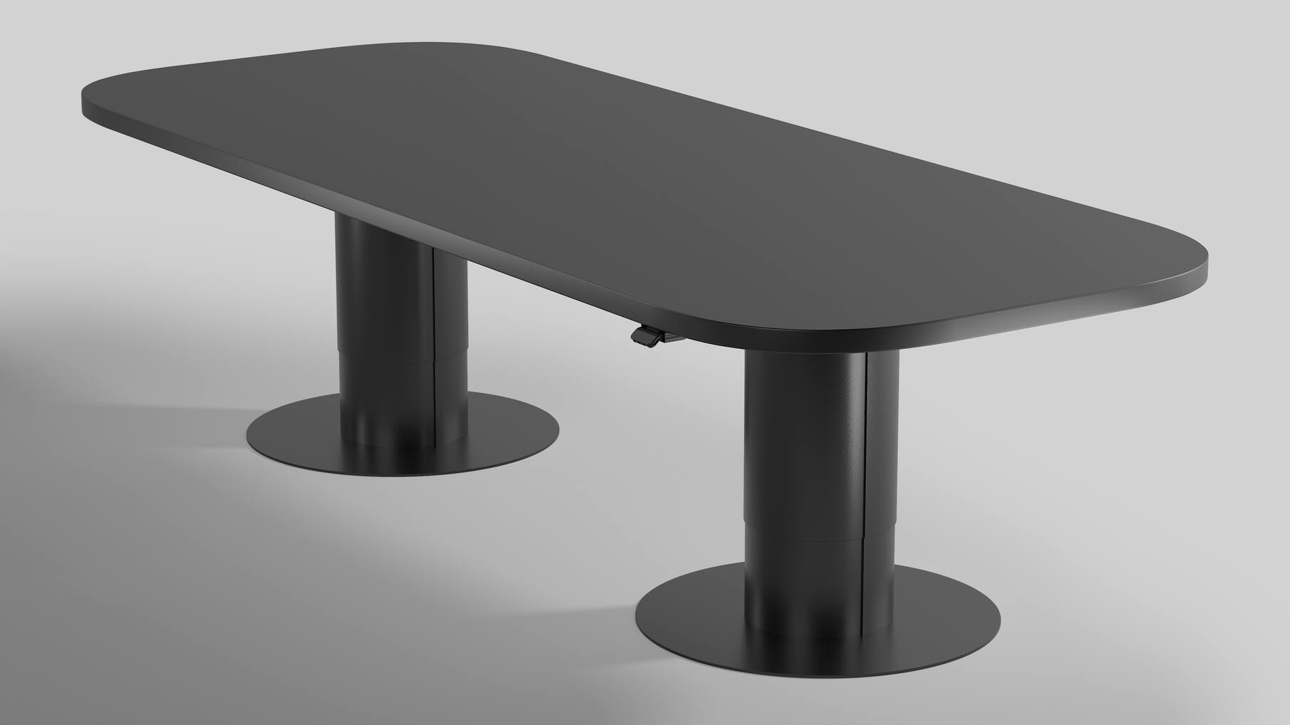 BARI DUO Round zwart RAL9005