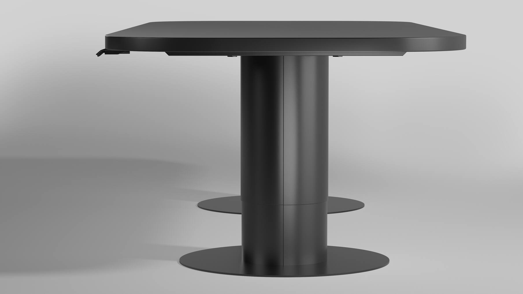 BARI DUO Round zwart RAL9005