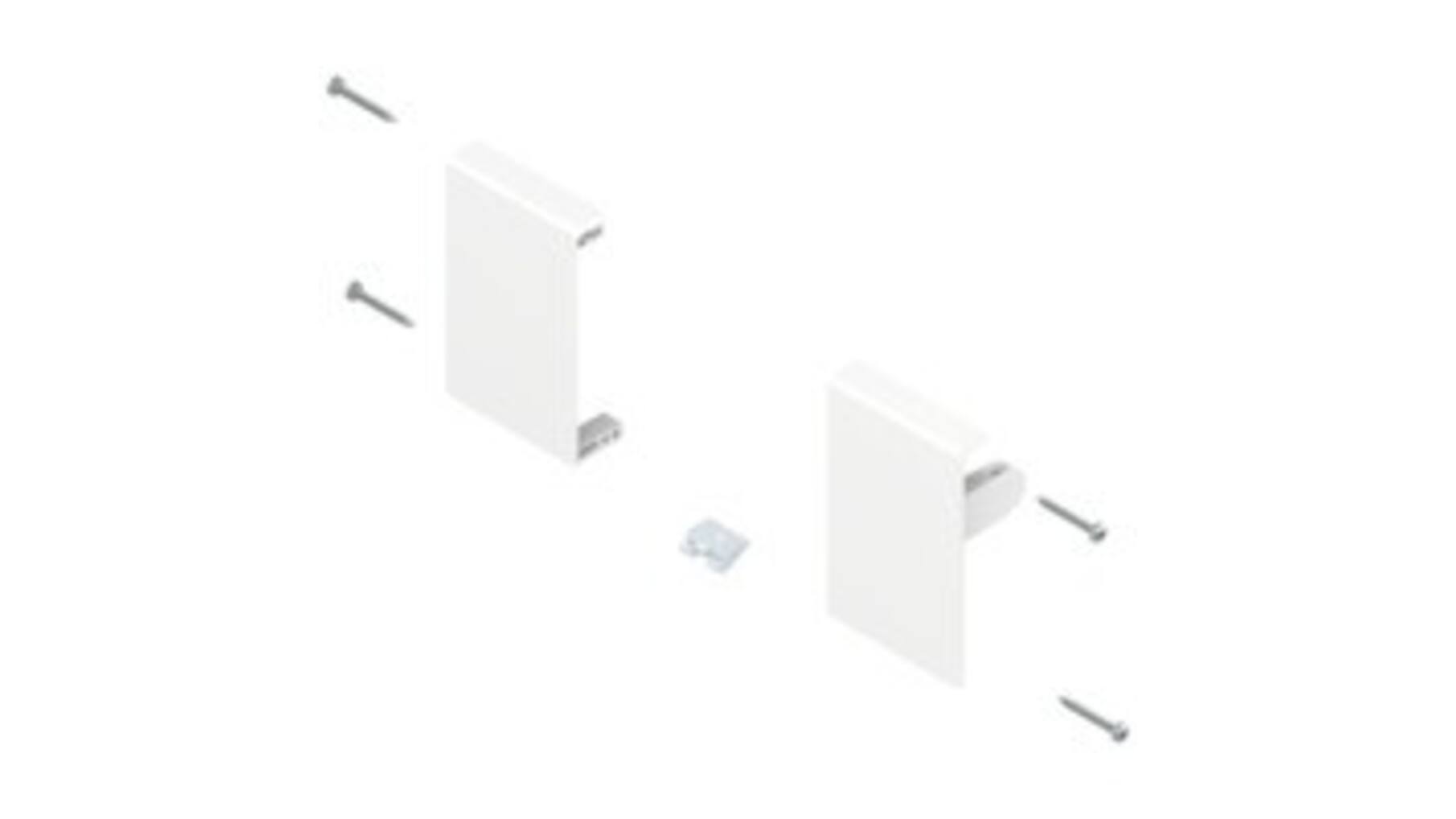 Antaro fronthouderset K, zijdewit